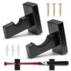 Solid Wood Baseball Bat Display Case - Horizontal Rack, Sturdy Stand, Softball Holder (1PC Bat Case) view 1