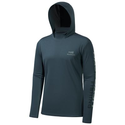 BASSDASH UPF 50+ Mens UV Sun Protection Long Sleeve Performance Fishing Hoodie Hooded Shirts