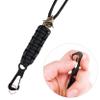 HorixGear HG704 Paracord Lanyards Keychains with General Skull, Necklace Keychain Wrist Strap Parachute Rope, Braided Strong Lanyard for Outdoor Activities, Wallet and Keys view 3