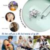 VCCWYQK Butterfly Urn Necklace for Ashes Stainless Steel Keepsake Memorial Urn Locket for Ashes Cremation Jewelry view 4