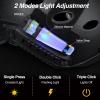 rdzzwxw Personal Identification Marker Lamp, Tactical Helmet Light Portable Survival Safety Flashing Waterproof Survival Signal Light for Hiking Boating Cycling Fishing view 2