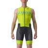 CASTELLI Free Sanremo 2 Sleeveless Tri Suit - Men's, Electric Lime/Niagara Blue, S view 1