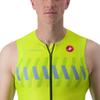 CASTELLI Free Sanremo 2 Sleeveless Tri Suit - Men's, Electric Lime/Niagara Blue, S view 4