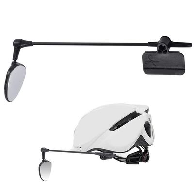 Bike Helmet Mirror,Adjustable Rearview Helmet Mirror for Helmet, Hat or Cover