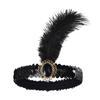 1920s Flapper Accessories Set for Women,Great Gatsby Accessories 20's Flapper Theme Set Headband Gloves Necklace view 3