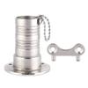 NDNCZDHC 316 Stainless Steel Deck Fill Marine Deck Fill Fuel Ship Deck Fill/Filler(1-1/2#) view 1