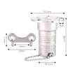 NDNCZDHC 316 Stainless Steel Deck Fill Marine Deck Fill Fuel Ship Deck Fill/Filler(1-1/2#) view 4