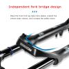 ZECHAO 120mm Travel Suspension Front Fork,27.5/29in Disc Brake 15 * 110mm Axle Rebound Adjustment Mountain Bike,Off-Road,XC,Downhill Bike (Color : Manual Lock, Size : 29inch) view 3
