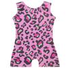 Gymnastics Leotards for Girls 6 7 Kid Dance Outfit Sparkly Leopard Pink Biketard Toddlers Child (A Pink Leopard, 6-7 Years) view 1