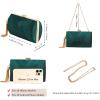YAPAIOU Clutch Purses For Women Tassel Evening Clutch bag Cross Body & Shoulder Bag For Wedding Night out Party Green view 4