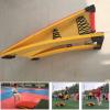 LXLZYXSF Curved Inclined Springboard - Load 176lbs, Beginners Kids Adults Somersault Jumping Aid Tool for Gymnastics Kung Fu, Wood Elastic Board (Color : Red, Size : 4 springs-60x120cm) view 3