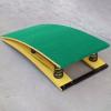 LXLZYXSF Curved Inclined Springboard - Load 176lbs, Beginners Kids Adults Somersault Jumping Aid Tool for Gymnastics Kung Fu, Wood Elastic Board (Color : Green, Size : 4 springs-60x120cm) view 1
