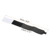 PATIKIL 47cmx5.5cm Ski Strap Fasteners, 4 Pack Adjustable Carrier Strap Ski Wraps Ski Accessories for Skis and Pole, Black view 2