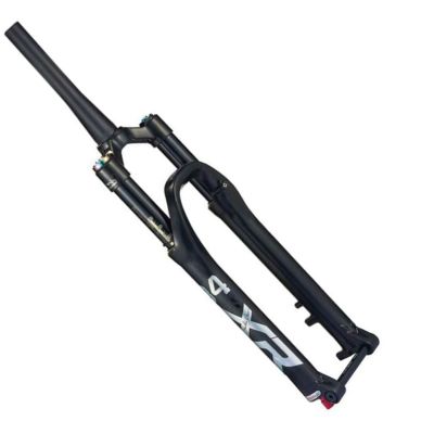 ZECHAO Aluminum Alloy 120mm Travel Mountain Bike Suspension Forks,1-1/2" 15 * 100mm Thru Axle Rebound Adjustment Suspension Front Fork (Color : Manual-Balck, Size : 29inch)