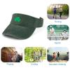 Distressed Luck Clover Sun Visor Hat Adjustable Sports Visor Cap Cotton Sun Protection Cap view 3