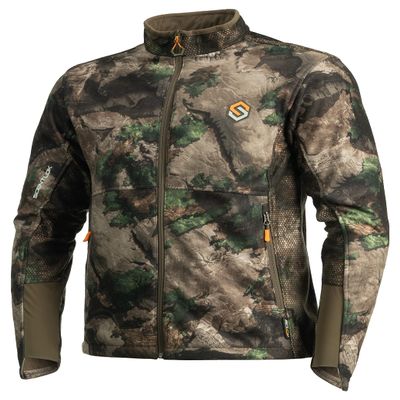 ScentLok Forefront Midweight Camo Hunting Jacket - Water Repellent and Carbon Alloy Odor Reducing Technology (Mossy Oak Terra Outland, Small)