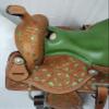 Premium Leather Western Barrel Racing Horse Saddle saba International (14 Inch) view 3