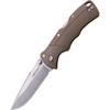 Cold Steel Verdict 3" 4116SS Spear Point Blade 4.25" GFN FDE Handle Everyday Carry Tactical Folding Knife - Blister Pack view 4