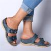 Ladmiple Women Shoes Wedges Sandals Flip Flops Sandals for Women with Arch Support for Comfortable Walk Summer Wedge Sandal Slip On Platform Sandals Shoes view 3