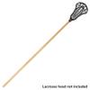 BambooMN 60 Inch Women's Natural Bamboo Lacrosse Shaft Stick Handle, 4 Pieces view 2