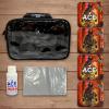CornholeAce Legendary - Firefighter - ACE Pro Bag Kit: 4 Bags + Break-in Kit + Carry Case - Professional Cornhole Bags Dual Sided Slick Stick view 2
