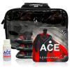 CornholeAce Legendary - Super Hero - ACE Pro Bag Kit: 4 Bags + Break-in Kit + Carry Case - Professional Cornhole Bags Dual Sided Slick Stick view 1