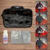 CornholeAce Legendary - Super Hero - ACE Pro Bag Kit: 4 Bags + Break-in Kit + Carry Case - Professional Cornhole Bags Dual Sided Slick Stick view 2