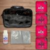 CornholeAce Legendary - Pink - ACE Pro Bag Kit: 4 Bags + Break-in Kit + Carry Case - Professional Cornhole Bags Dual Sided Slick Stick view 2