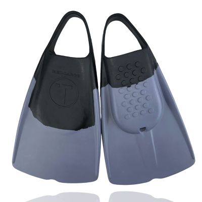 Tribe T1 Bodyboarding & Bodysurfing Swimfins-Black/Fog-M