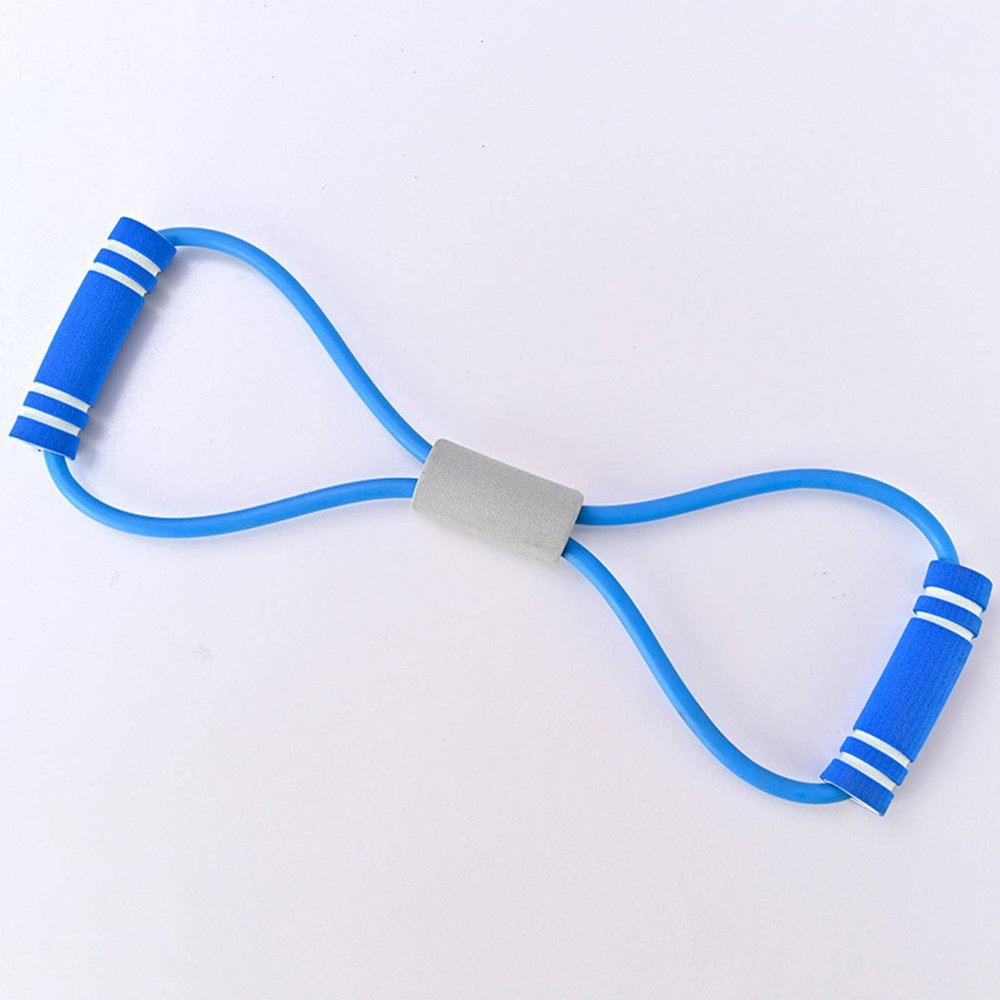 CINTUA Chest Expander Home Fitness Yoga Equipment Elastic Band Female Practice Open Shoulder Beautiful Bra Straps Pilates Eight Word Rope
