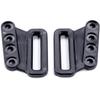 Universal Belt Loops for Holster Making - (Infinity Loops) - (Fits up to 1.50 inch Belts) - (Tactical Black) - (2 Pack) view 1