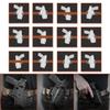 Universal Belt Loops for Holster Making - (Infinity Loops) - (Fits up to 1.50 inch Belts) - (Tactical Black) - (2 Pack) view 3