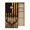 Skip's Garage American Flag Hidden Deer Cornhole Boards - Includes (2) Boards (NO Bags) + NO Additional Accessories view 2