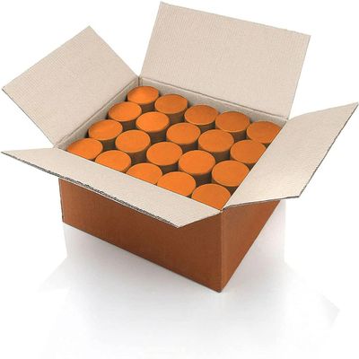 TronX Ice Hockey Pucks Bulk - 100 Orange Weighted Training Ice Hockey Pucks per Case - 10 oz.