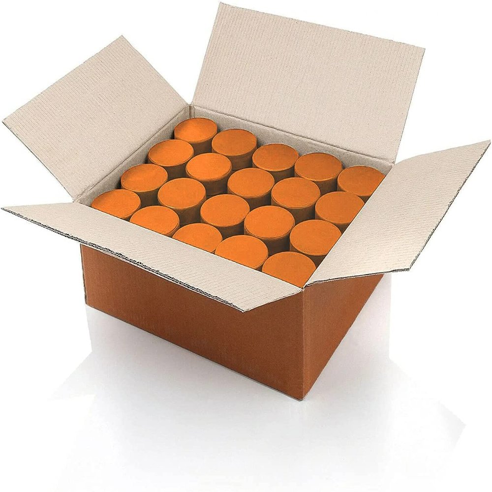 TronX Ice Hockey Pucks Bulk - 100 Orange Weighted Training Ice Hockey Pucks per Case - 10 oz.