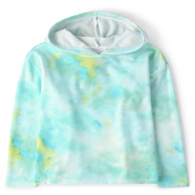 The Children's Place,Active Long Sleeve Fleece Hoodie,Seagrove,Small (5/6)