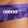 ARENA Mens Swim Brief Puzzled Team Print MaxLife Athletic Swimwear Professional Training Swimsuit Sports Bathing Suit, Black/Purple Multi, US Size 42 view 4