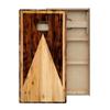 Skip's Garage Wooden Triangle Cornhole Boards - Includes (2) Boards (NO Bags) + (2) Board Edge Lights view 2