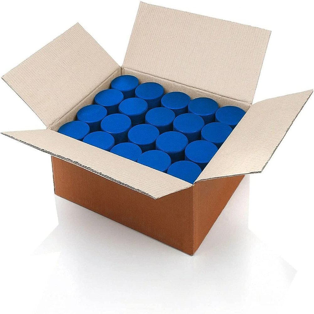 TronX Ice Hockey Pucks Bulk - 100 Mite Junior Blue Ice Hockey Pucks per Case - 4 oz. Official
