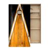 Skip's Garage Orange & Black Triangle Cornhole Boards - Includes (2) Boards (NO Bags) + (2) Board Hole Lights view 2
