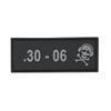 G-CODE Caliber Patch - Grey on Black (.30-06) view 1