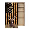 Skip's Garage Colorful Deer & Fish USA Cornhole Boards - Includes (2) Boards (NO Bags) + (1) Black Carrying Case view 2