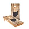 Skip's Garage Ohio Rustic Cornhole Boards - Includes (2) Boards (NO Bags) + (1) Case & (2) Hole Lights view 1