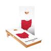 Skip's Garage Buckeye State Cornhole Boards - Includes (2) Boards (NO Bags) + (1) Black Carrying Case view 1