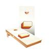 Skip's Garage Retro Pennsylvania Cornhole Boards - Includes (2) Boards (NO Bags) + (1) Carry Case, (2) Hole Lights & (2) Edge Lights view 1