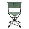 ARROWHEAD OUTDOOR 360 Degree Swivel Hunting Chair Stool Seat, Perfect for Blinds, No Sink Feet, Supports up to 450lbs, Carrying Case, Steel Frame, Fishing, High-Grade 600D Canvas view 1