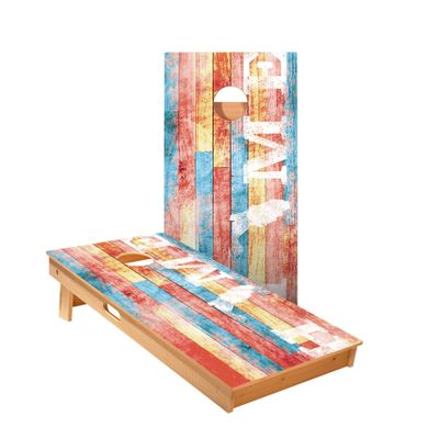 Skip's Garage Florida Cornhole Boards - Includes (2) Boards (NO Bags) + NO Additional Accessories