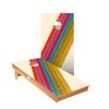 Angled Center Stripes Cornhole Boards - Includes (2) Boards (NO Bags) + (1) Black Carrying Case view 1