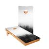 Skip's Garage Black and White Forest Cornhole Boards - Includes (2) Boards (NO Bags) + (1) Black Carrying Case view 1