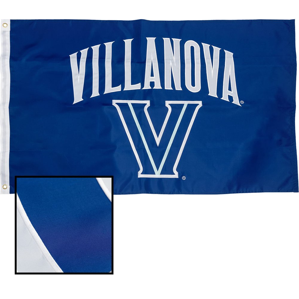 Desert Cactus Villanova University Flag  3x5 Ft Embroidered Nylon Banner for Indoor/Outdoor Use, Wildcats Design, for Events and Home Dcor (Embroidered 2)